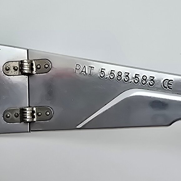 *SOLD* Gatorz Octane Polished Silver Frame Grey Lens Sunglasses w/ Ammo Box Case - Picture 9 of 16